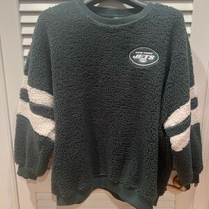 New York Jets Fleece Sweatshirt large